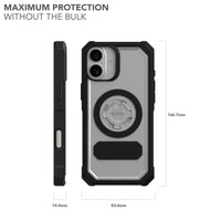 Crystal Clear Protective iPhone 16 Plus Case with MagSafe Compatibility — Ansicht 5