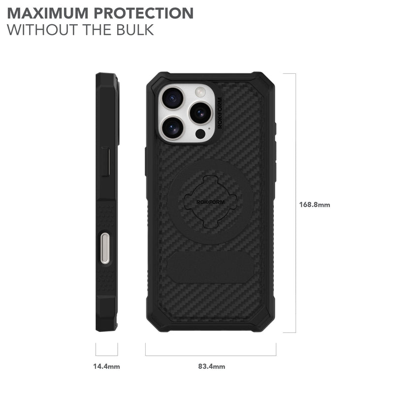 Ultra-Durable iPhone 16 Pro Max Rugged Case: Military-Grade Drop Protection, MagSafe Compatible — Ansicht 5