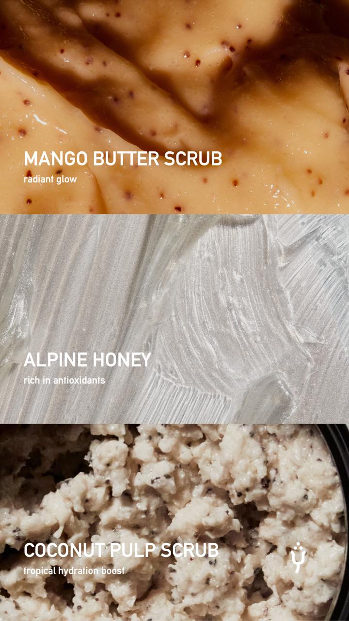 Frühling94 Discovery Set – Coconut & Mango Peelings, Alpine Honey Massage — Ansicht 3