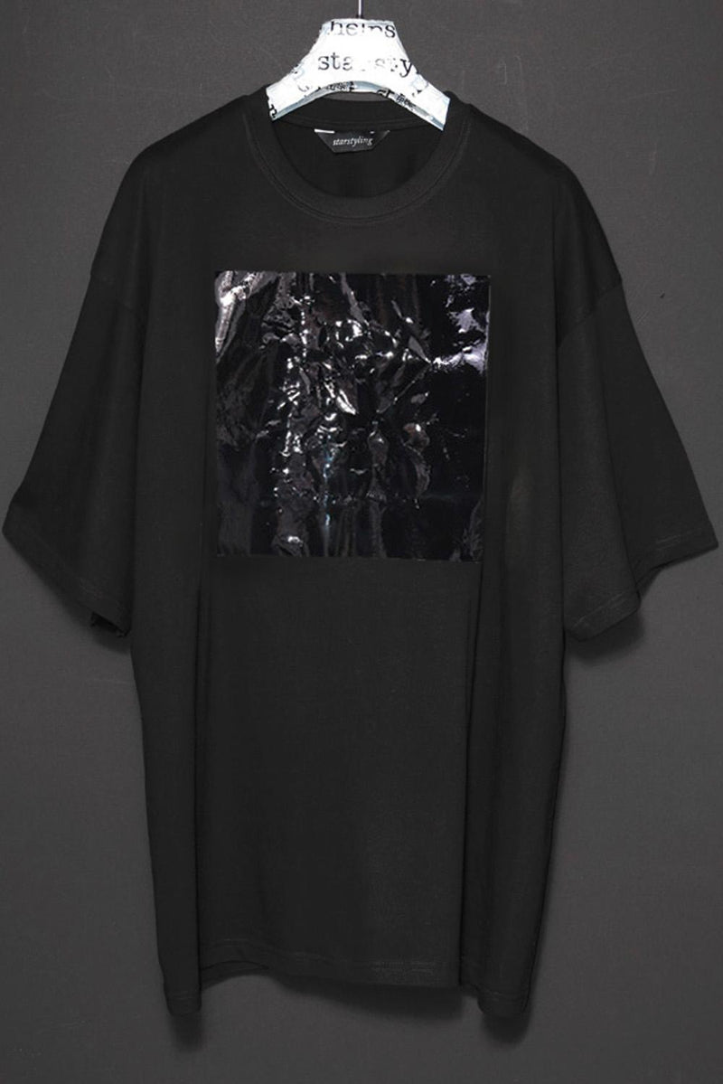 Starstyling Big Square Bigshirt Unisex Metallic Oversize — Ansicht 4
