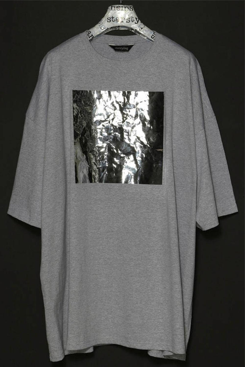 Starstyling Big Square Bigshirt Unisex Metallic Oversize — Ansicht 9