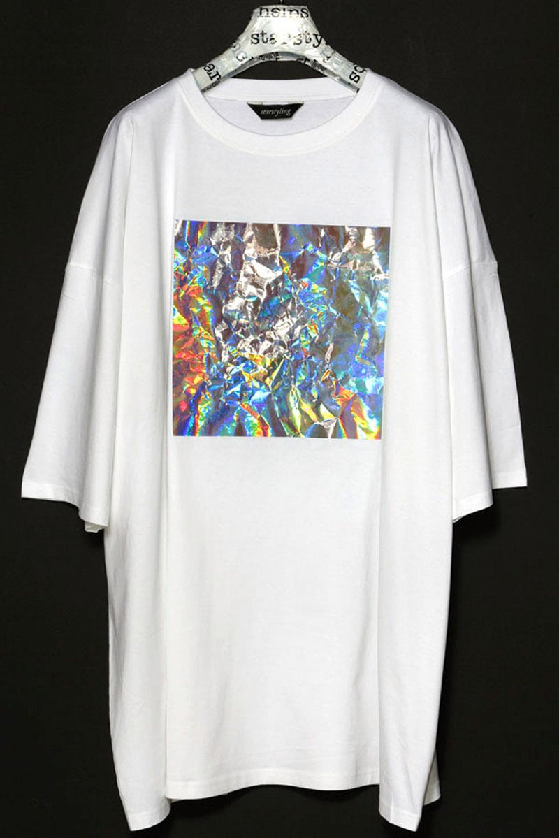 Starstyling Big Square Bigshirt Unisex Metallic Oversize — Ansicht 6