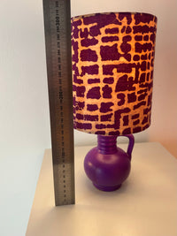 Marei Vase Model 7300 as a Cordless LED Table Lamp – Plum Noir — Ansicht 15