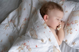 Kinderbettwäsche „Traumhase“ – Musselin oder Satin | OEKO‑Tex | Handgefertigt