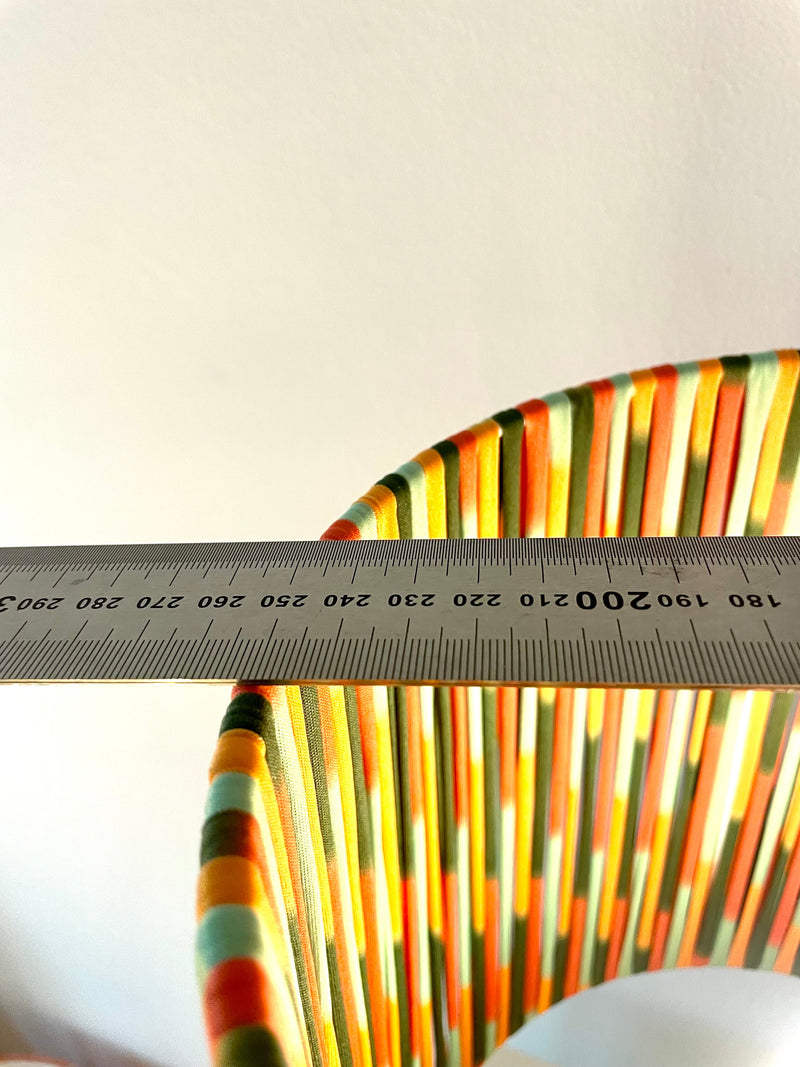 70er Jahre Pop Art Tischlampe - Upcycling West German Pottery — Ansicht 9