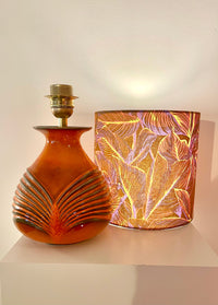 Upgecykelte Vasenlampe aus Cari Zalloni Vase von Fohr - West German Pottery — Ansicht 12