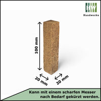 Dauerdocht für Wachsfresser Fuego – Holzfasern & Bio-Sojawachs — Ansicht 10