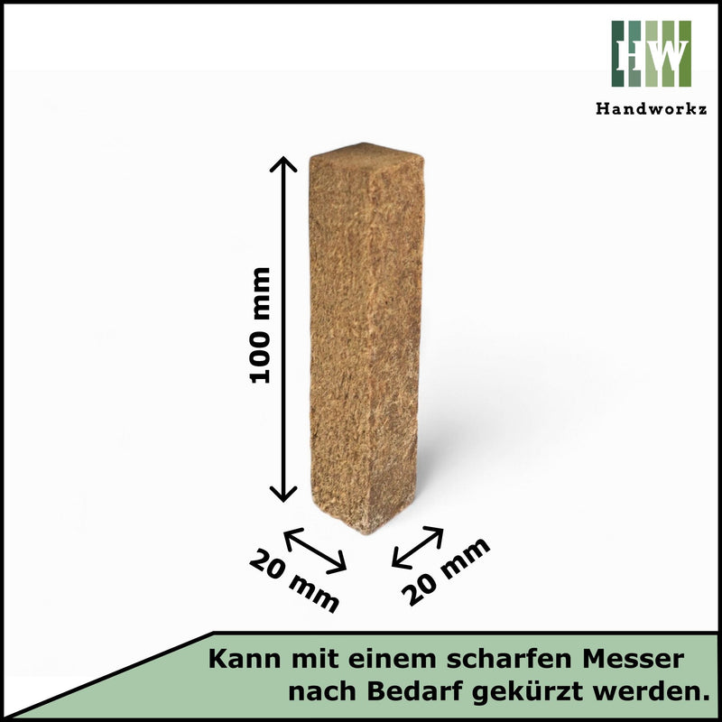 Dauerdocht für Wachsfresser Fuego – Holzfasern & Bio-Sojawachs — Ansicht 10