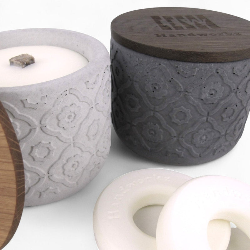Wax Eater Tin Ø10cm made of Concrete – Minimalist & Sustainable — Ansicht 5