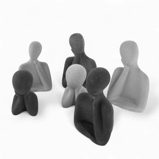 Xi Figur – Beton | Grau & Anthrazit | Stilvolle Wohn-Deko