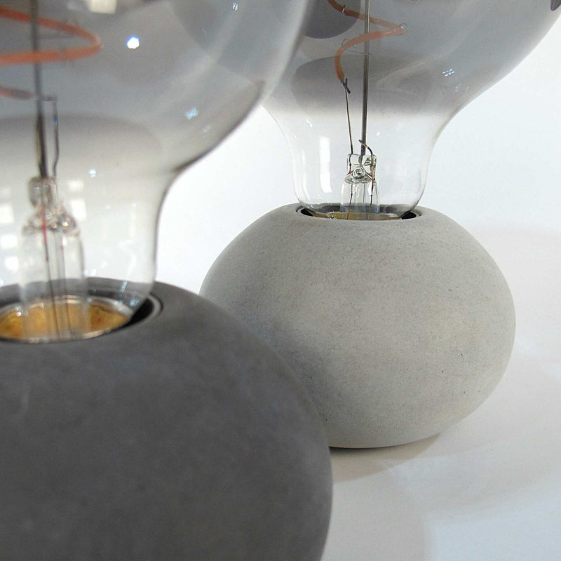 Bubble Concrete Table Lamp – Dimmable, E27, Handmade — Ansicht 18