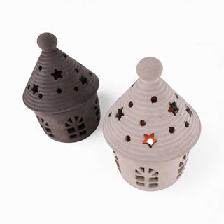 Casa | Teelichthäuschen aus Beton