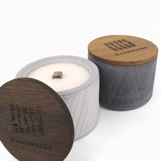 Fjoer | Wachsfresser Ø10cm aus Beton – Innovativ | Nachhaltig | Stilvoll