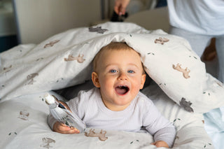 Oliven Farm Premium Kinderbettwäsche – Zarte Oliven & Tiere | OEKO‑Tex | Hautfreundlich