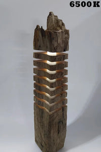 Torn Designer Floor Lamp made from Recycled Timber Framing – Handmade — Ansicht 10