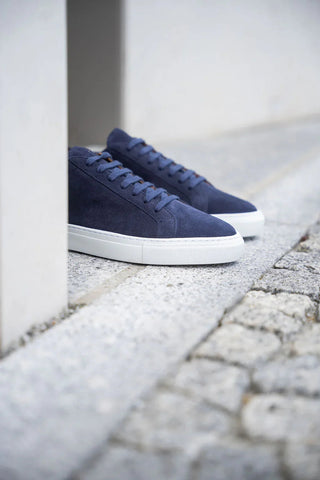 kūlson sneakers "navy" | Dark blue suede | Recycled sole | Handmade in Portugal