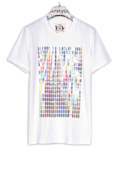 Starstyling Pills T-Shirt Unisex Metallic Straight Fit