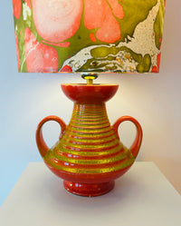 Skulpturale Tischlampe aus Fohr Vase – West Germany, kabellos — Ansicht 3
