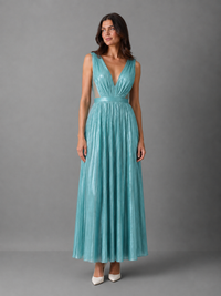 ALINE CELI COUTURE Kleid Lumière Plissé – Recycelt — Ansicht 1