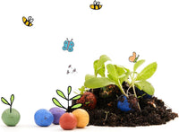 Bloemenknikkers – Handmade Seed Bombs with Natural Dyes — Ansicht 6