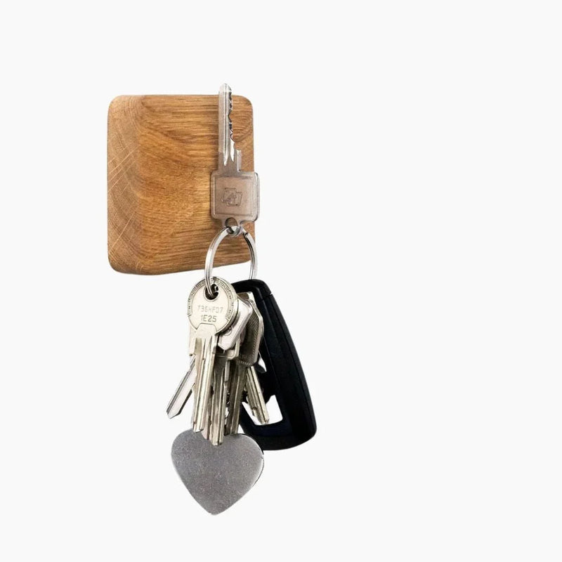 HAMO Magnetischer Schlüsselhalter – Minimalistisches Design aus Holz — Ansicht 3