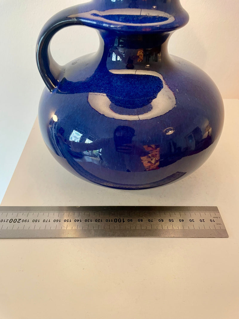 Tischlampe aus Mid Century Vase von Cari Zalloni für Steuler - Liberty London Stoff — Ansicht 9