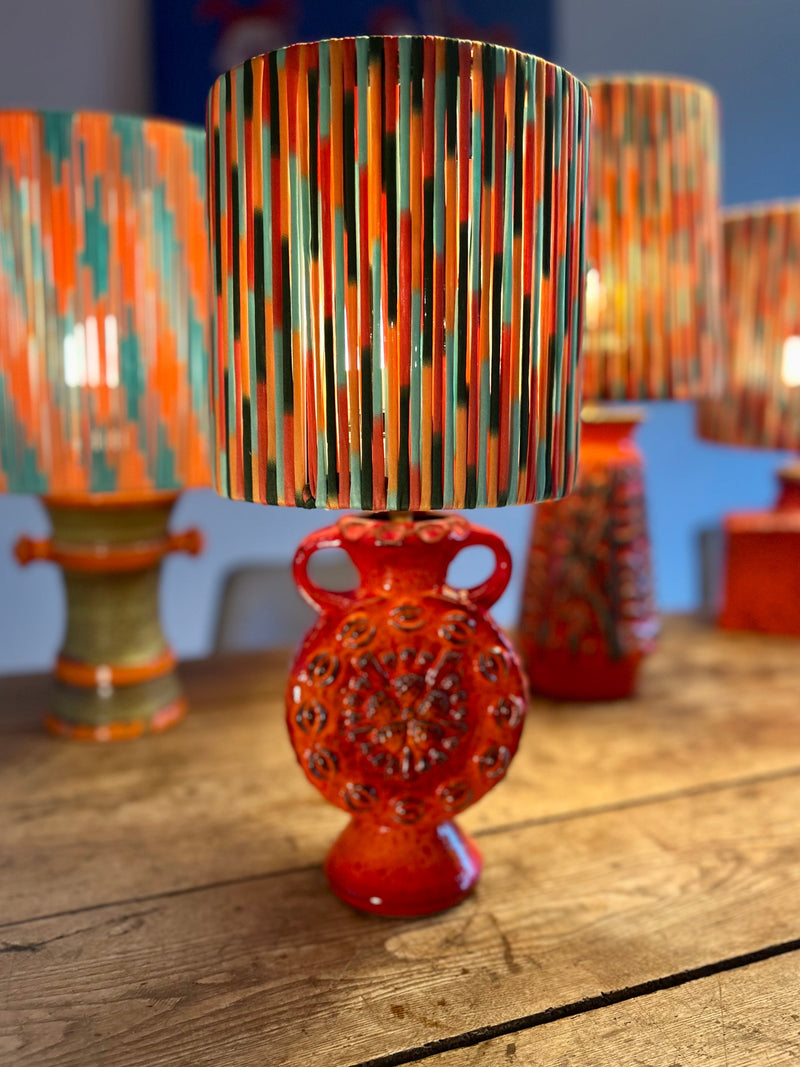 Pop Art Table Lamp Dümler Breiden - Vintage Ceramic Upcycling LED — Ansicht 15