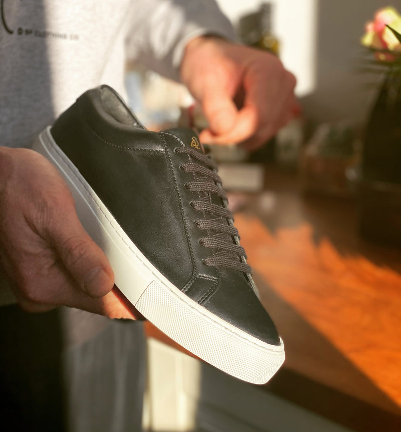 kūlson Sneaker Piano Nachhaltiger Stil Rindsleder Recycling-Sohle — Ansicht 11