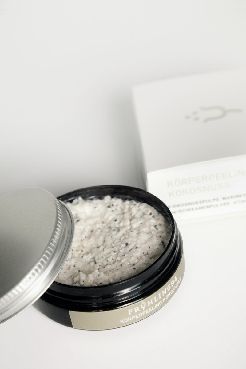 Mini Coconut Body Scrub – Coconut | Lychee | Sea Salt Scrub — Ansicht 2