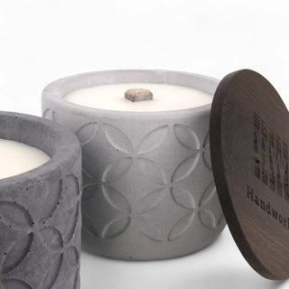 Palo | Wachsfresser Ø10cm aus Beton – Nachhaltig | Minimalistisch | Innovativ