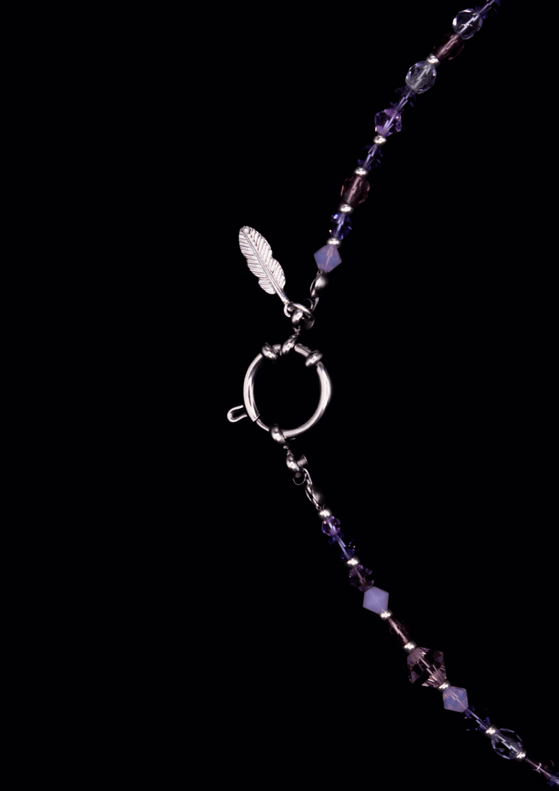 Elena Pearl Necklace - Miyuki & Swarovski Pearls | Handmade | Adjustable — Soorbeet