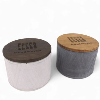 Fjoer | Wachsfresser Ø10cm aus Beton – Innovativ | Nachhaltig | Stilvoll