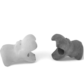 Hippo | Flusspferd aus Beton – Verspielt | Robust | Dekorativ