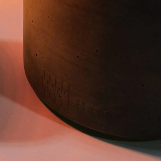 Strokka | Tischlampe Ø14cm aus Beton – Modern | Minimalistisch | Langlebig