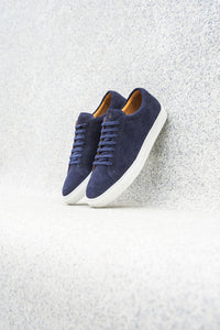 kūlson Sneakers navy suede handmade Portugal recycled sole — Ansicht 7