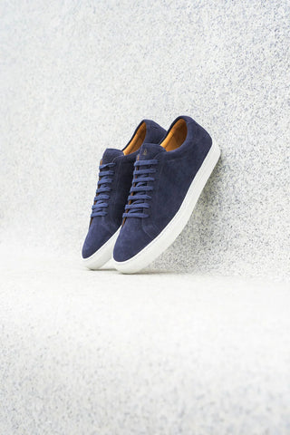 kūlson sneakers "navy" | Dark blue suede | Recycled sole | Handmade in Portugal