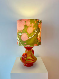 Skulpturale Tischlampe aus Fohr Vase – West Germany, kabellos — Ansicht 5