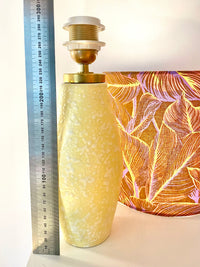 Scheurich Tischlampe aus den 50er Jahren. Upcycling, neuer Schirm, kabellos — Ansicht 10