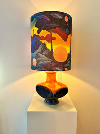 Pop Art Lampe PAN Keramik Space Age Schirm Cari Zalloni Goebel — Ansicht 2