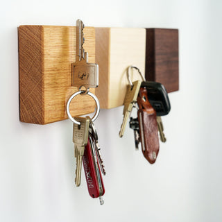 Magnetic Holder CUBE Value Set – Wood Head Wooden Cube
