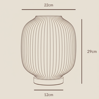Puro Lamp - 3D-Printed Table Lamp Made from Recycled Bioplastic — Ansicht 4