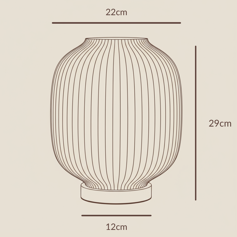 Puro Lamp - 3D-Printed Table Lamp Made from Recycled Bioplastic — Ansicht 4