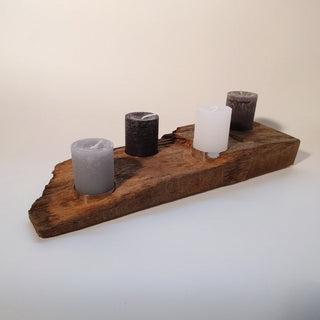 Seppele | Vierer Kerzenständer – Handgefertigt | Nachhaltig | Individuell