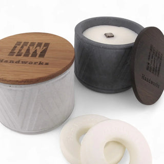 Fjoer | Wachsfresser Ø10cm aus Beton – Innovativ | Nachhaltig | Stilvoll