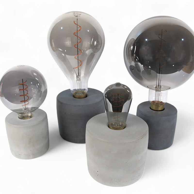 Strokka Table Lamp Ø14cm Concrete – Modern Minimalist — Ansicht 7