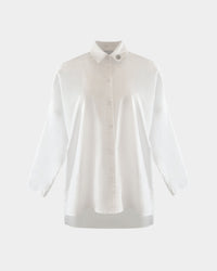 ALINE CELI Oversized Shirt Blouse – 100% Cotton — Ansicht 1