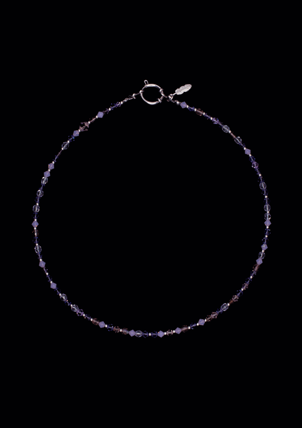 Elena Pearl Necklace - Miyuki & Swarovski Pearls | Handmade | Adjustable