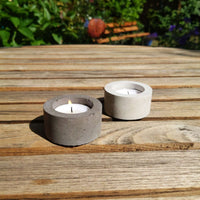Betely Tea Light Holder made of Recycled Concrete – Sustainable & Minimalist — Ansicht 1