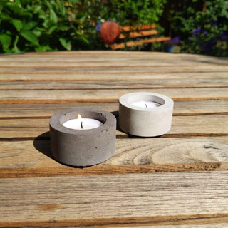 Betely Teelichthalter – nachhaltig | modern | aus Restbeton