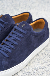 kūlson Sneakers navy suede handmade Portugal recycled sole — Ansicht 8